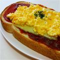 ねっちゃんっ's cooksnap of when they made まったり美味しい✿ピザたまトースト.