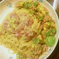 いけすだ's cooksnap of when they made トマトとアボカドの冷製パスタ.