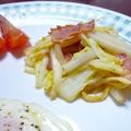 かこ☆かっちゃん's cooksnap of when they made 白菜とベーコンのシンプルなさっぱり炒め.