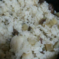 もーちゃん0u0's cooksnap of when they made 甘栗とサツマイモで簡単栗ごはん.