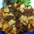 fuzzy's cooksnap of when they made 本格四川麻婆豆腐☆(´∀｀).