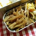 てらよう's cooksnap of when they made 牛肉とごぼうの甘辛炒め.