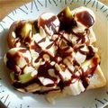 波乗人's cooksnap of when they made テンションup♡アイスクリーム✿トースト.