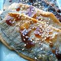 oBsession's cooksnap of when they made 小鰺の蒲焼き.