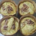 ゆかあめ's cooksnap of when they made りんごと豆腐とヨーグルトのマフィン.