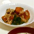 みひき's cooksnap of when they made かぼちゃのそぼろあんかけ.