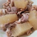 SO☆RA☆'s cooksnap of when they made 大根と豚バラ肉の煮物.