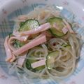 SO☆RA☆'s cooksnap of when they made 計量簡単☆春雨ハムきゅうり中華サラダ.