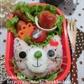 ＊ラビママ＊'s cooksnap of when they made 簡単☆ネコちゃんおにぎり.