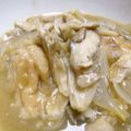 組長ちゃん's cooksnap of when they made 鶏肉と舞茸の白ワイン煮込み.