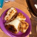 まいもぐ2020's cooksnap of when they made 簡単焼きおにぎり*味噌醤油ver.