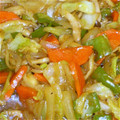 うさはな375's cooksnap of when they made オイスターソースとしょうがの野菜炒め.