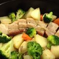 あいぷよ's cooksnap of when they made STAUB＊塩豚の新たま煮込み.