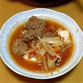 かぁかじんたん☆'s cooksnap of when they made チーズとろ～り♪肉団子入りトマト鍋.