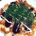 ☆えかほり☆'s cooksnap of when they made 大阪のおばちゃんが焼くお好み焼き.
