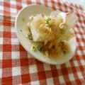 tommy 0304's cooksnap of when they made 揚げ玉on冷奴.