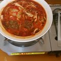 ぱぁく's cooksnap of when they made ☆mammaのコク深☆とまと鍋☆.