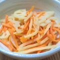 無題ちゃん's cooksnap of when they made れんこん と にんじん の きんぴら.