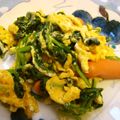 小豆ミルク's cooksnap of when they made 時短すぎるスピナッチョエッグ.