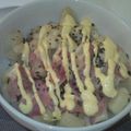 桜もち1026's cooksnap of when they made ポテトとハムのチーズ焼き.