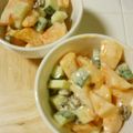 かずあや's cooksnap of when they made 簡単！柿とレーズンのサラダ♪.
