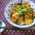 kemeta's cooksnap of when they made ま～ぼ～ナス丼✿.