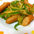 0kerokero0's cooksnap of when they made ソーセージ☆野菜炒め.