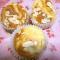 kemeta's cooksnap of when they made さっくりふわふわのアーモンドマフィン.