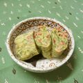 赤い電話's cooksnap of when they made ☆お弁当に☆お好み焼きな卵焼き.