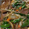ばむとけろまま's cooksnap of when they made レバーたっぷり！定食屋の特製レバニラ炒め.