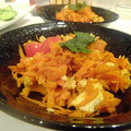 LazyHata's cooksnap of when they made にんじんとトマトの卵とじ.