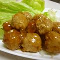 りゅうぼうちゃん's cooksnap of when they made 甘酢あん♡ミートボール.