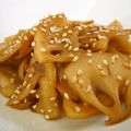 onnellinen's cooksnap of when they made れんこんのピリ辛きんぴら.