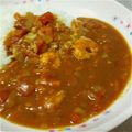 りんちゃんぱぱ's cooksnap of when they made シンプルが旨い★★エビカレー♪.