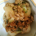 viviray221's cooksnap of when they made 大根のそぼろあん.