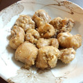 wmamikow's cooksnap of when they made もっちもち♪鮭白子の竜田揚げ.