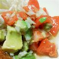blueterios's cooksnap of when they made トマトとアボカドのさっぱりマリネ.