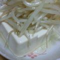 yuzuzu's cooksnap of when they made さっぱり～♪もやしナムル豆腐.