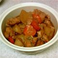 zunpapa's cooksnap of when they made 鶏肉と大根の煮物・圧力鍋.