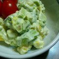 こくりゅー's cooksnap of when they made とうもろこしとアボカドのサラダ.