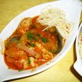 Jock's cooksnap of when they made 鶏肉のトマト煮.
