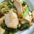 ゆかみお's cooksnap of when they made 鶏ムネとチンゲン菜の中華炒め.
