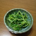 ふにょふにょもこもこ's cooksnap of when they made 豆苗の韓国風お浸し✿.