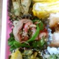 バウンド's cooksnap of when they made お弁当に…ピーマンとカニかまの麺つゆ炒め.