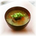 ＴＯＭＯＷＡＴ's cooksnap of when they made 野菜いっぱい♫ほっこり味噌汁♫.