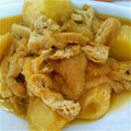奏音mama's cooksnap of when they made ほっこり♪新じゃがと油揚げの煮物.