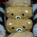 ちび姫ちゃん's cooksnap of when they made キャラ弁☆おいなりさんリラックマ.