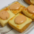 はちれ's cooksnap of when they made ➏　厚揚げの明太子マヨソースかけ　➏.
