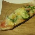 mihokid's cooksnap of when they made お手軽☆なすピザ.