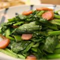 noamanma's cooksnap of when they made 簡単☆小松菜にんにく炒め.